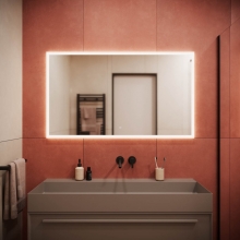 Зеркало для ванной комнаты SANCOS Palace 1200х700 с подсветкой, арт. PA1200
